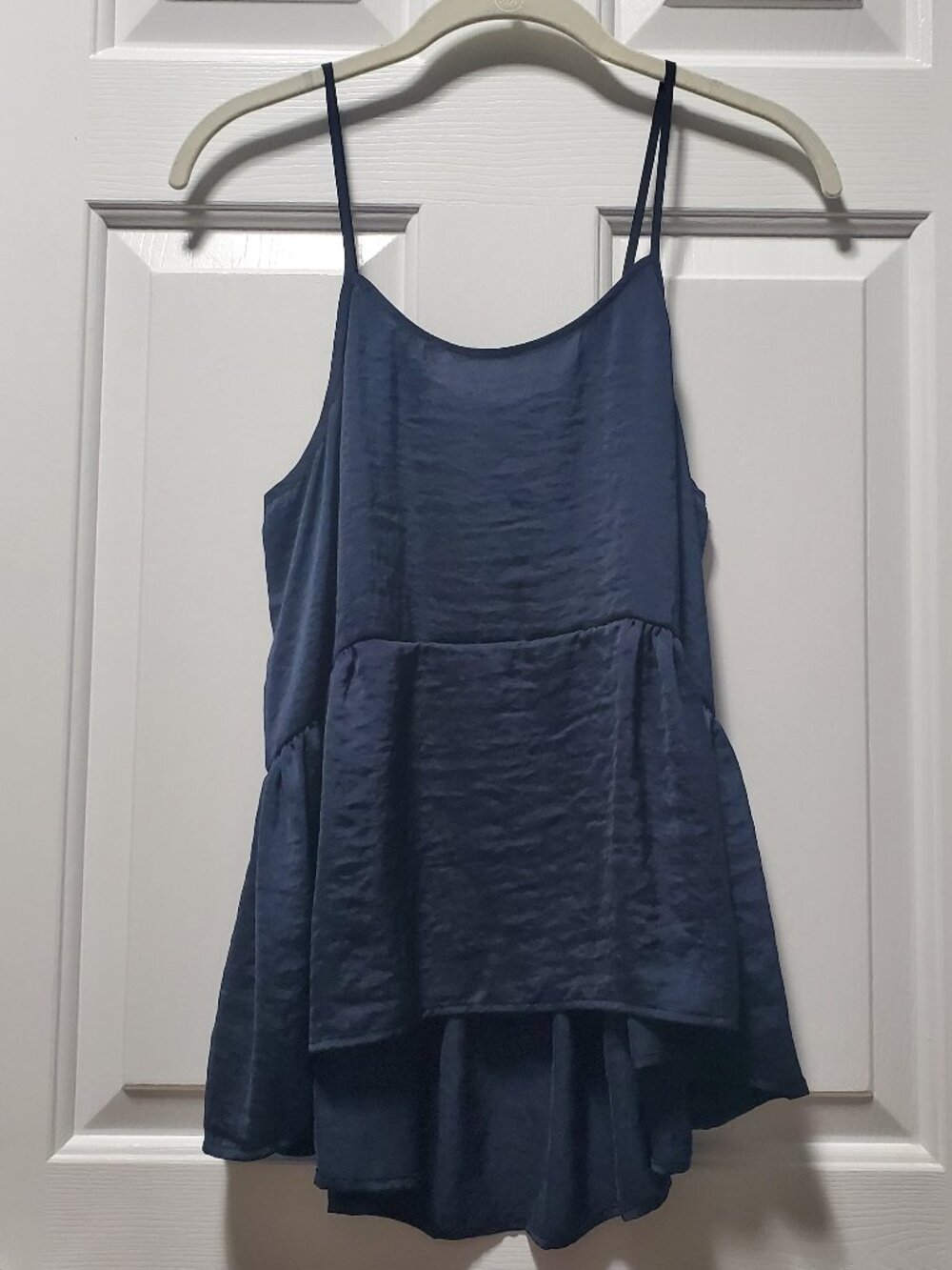 Lou & Grey Navy Blue Baby Doll Tank | Small